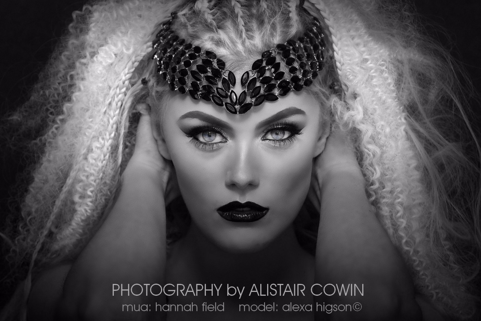 ALEXA with ALISTAIR <br />
Studio beauty shoot for editorial submission - April 2017<br />
Model: Alexa May Higson H&MUA: Hannah Louise Field Mua Photos: Alistair Cowin