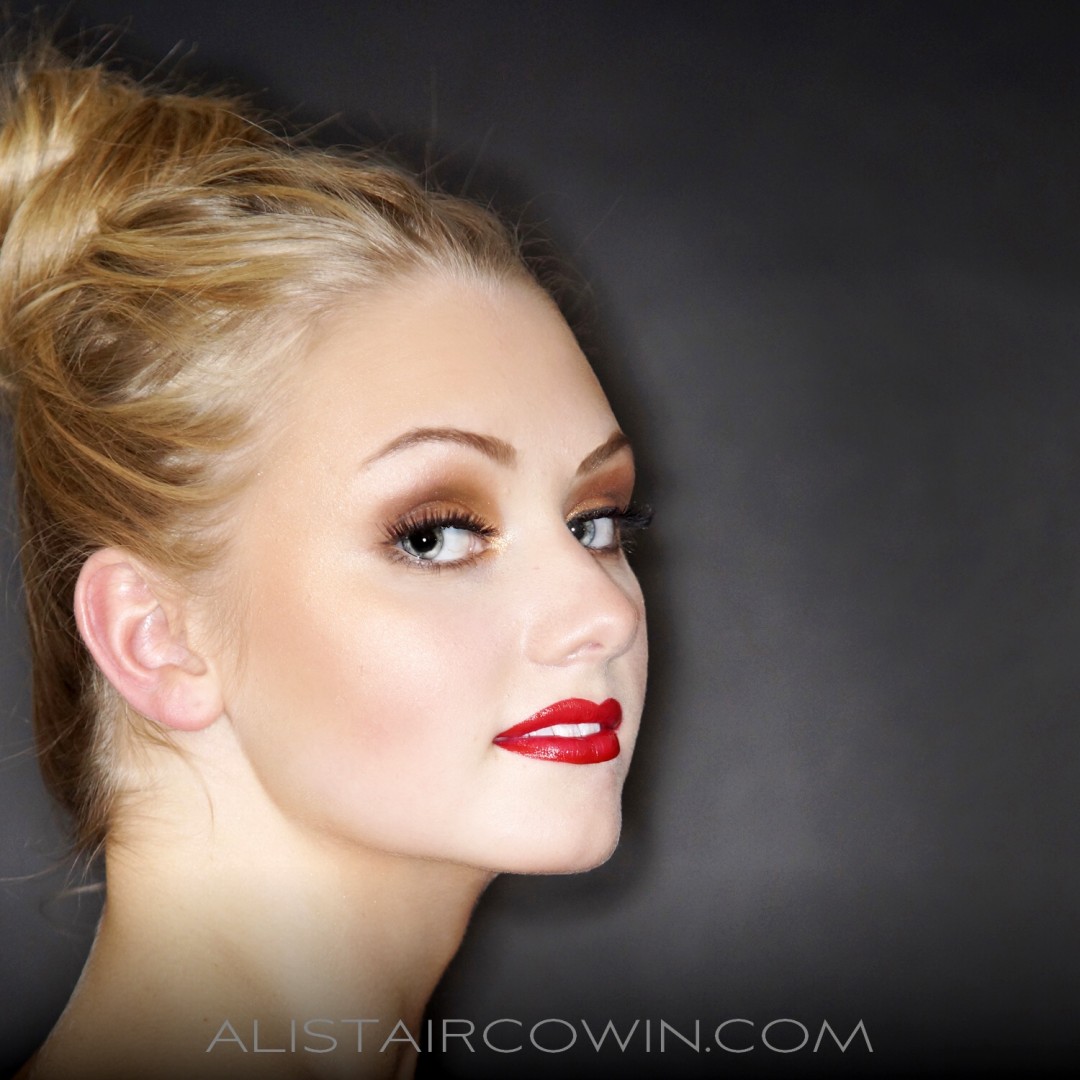 Photographed for forthcoming Beauty Book by Alistair Cowin<br />
Model: Sian   Makeup: Lynsey Eve