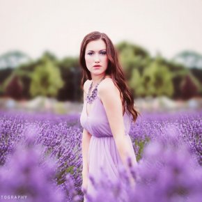 lavender girl